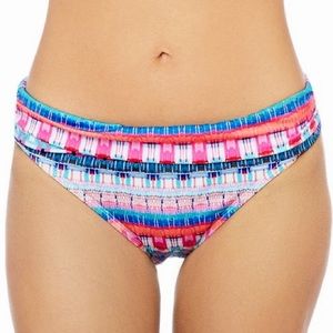 La Blanca Shirred Band Hipster Bottom
